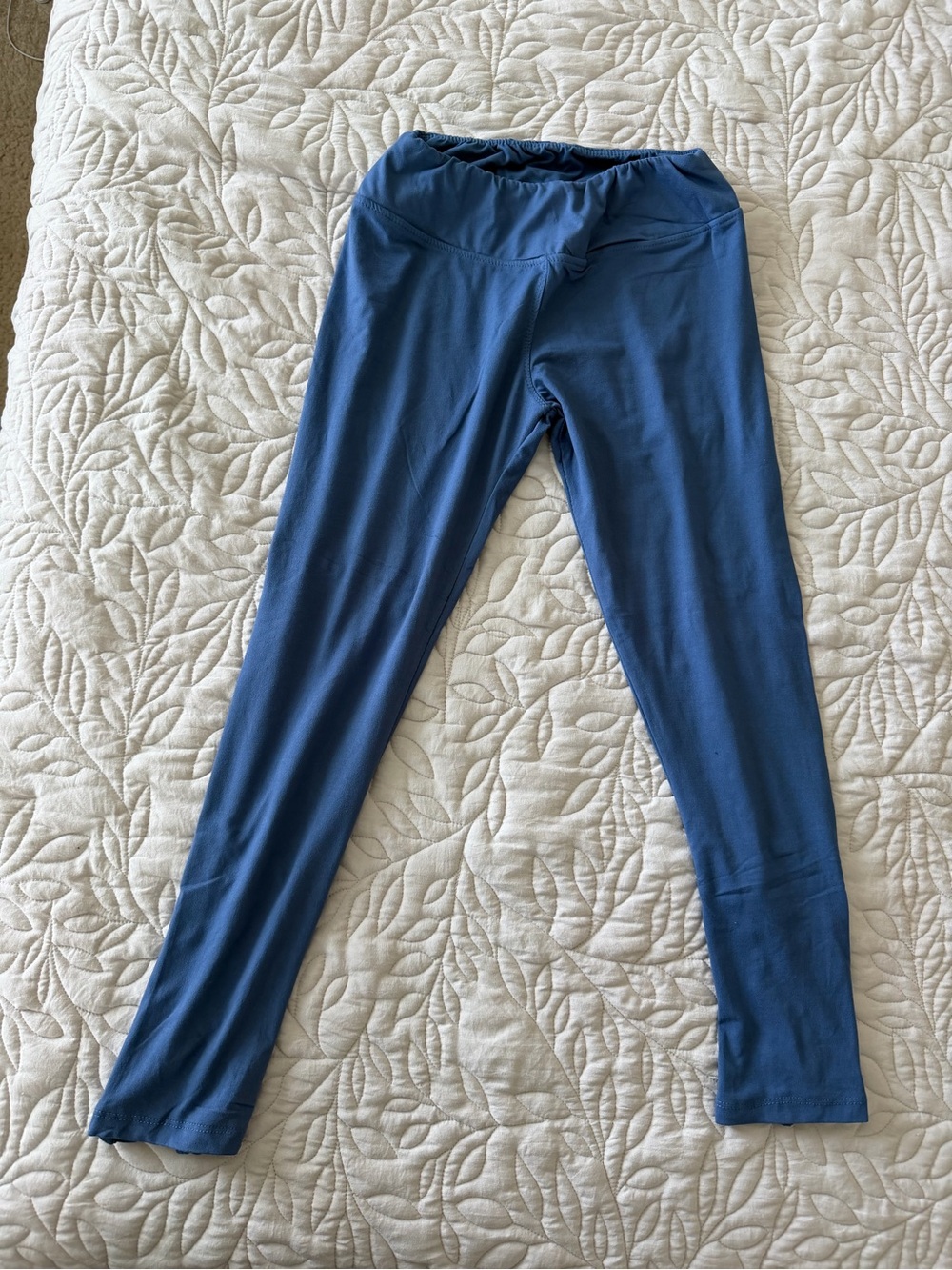 Hot Sox Navy Blue Stretch Leggings ankle